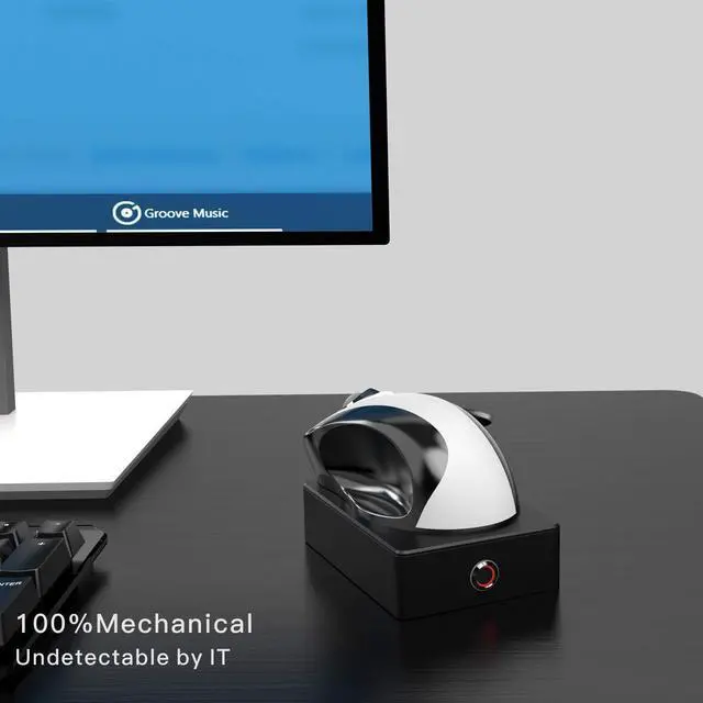 Alt view image 2 of 7 - Mouse Jiggler, Mechanical 100% Undetectable by IT, Mouse Mover with On/Off Switch, Simulates Mouse Movement and Prevents Computer from Going into Sleep, No Software Needed, Plug &Play