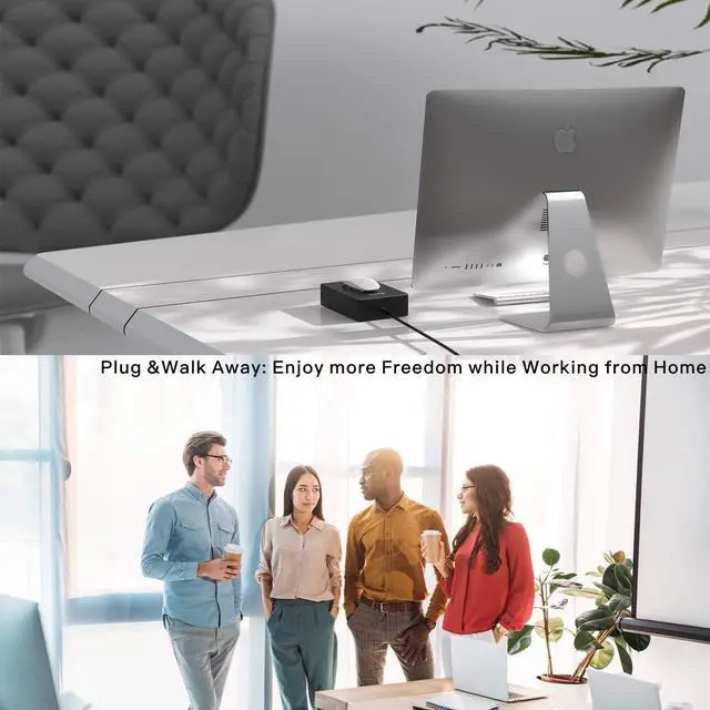 Alt view image 5 of 7 - Mouse Jiggler, Mechanical 100% Undetectable by IT, Mouse Mover with On/Off Switch, Simulates Mouse Movement and Prevents Computer from Going into Sleep, No Software Needed, Plug &Play