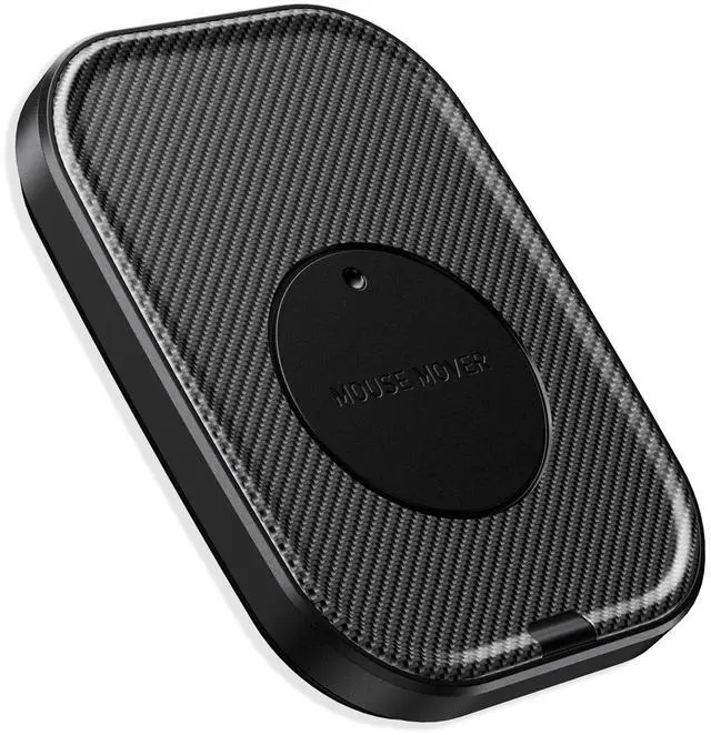 Yonktoo Mouse Jiggler Undetectable  Ultra Slim Mouse Mover with Realistic Movement, No Software Needed, Keeps Your PC Awake and Active, Keeps Computer Awake for Office or Remote Work - Black