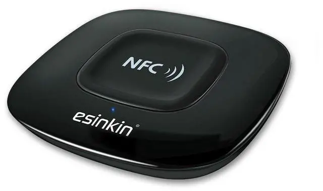Main image of Esinkin Bluetooth Receiver Wireless Audio Adapter 4.0NFC-Enabled for HD Music Stereo Sound System