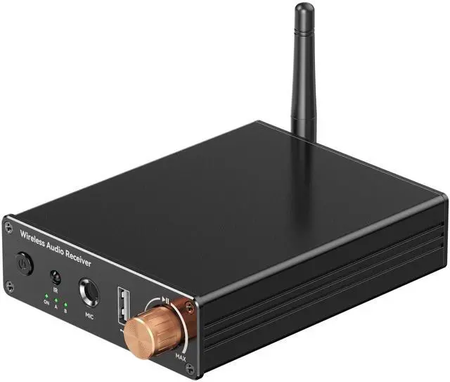 Main image of Bluetooth 6.0 Receiver, Bluetooth Audio Adapter with 3.5mm AUX RCA Cable, Wireless Audio Receive Old Stereo/Home Speakers/Wired Headphones/Home Audio Music Streaming Stereo System