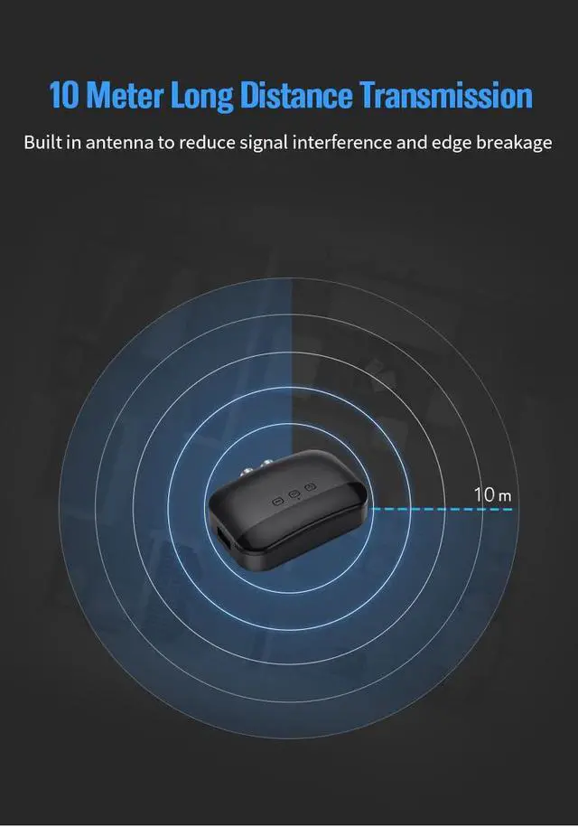 Alt view image 2 of 7 - Bluetooth 5.0 Receiver for Home Stereo Adapter for HiFi Music Streaming, Wired Speakers, NFC Connectionwith AUX 3.5mm/RCA, Long Range,Low Latency and HD Audio