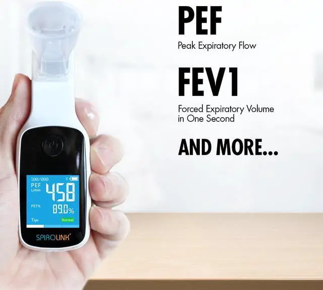 Alt view image 3 of 5 - SpiroLink® | Smart Spirometer at Home