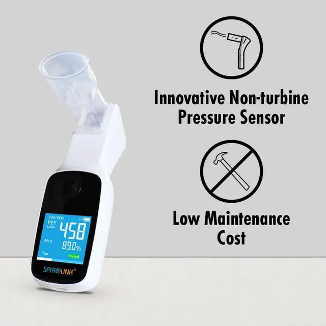 Alt view image 2 of 5 - SpiroLink® | Smart Spirometer at Home