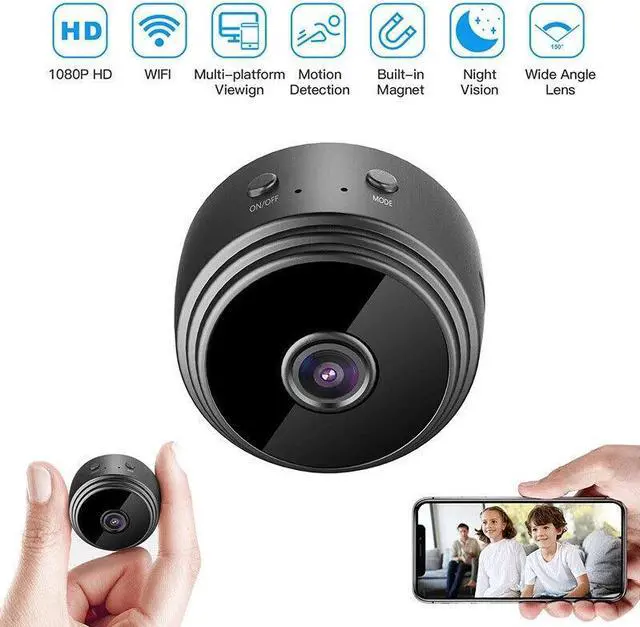 Main image of A9 Mini Hidden Camera Wireless Wifi IP Home Security 1080P HD Night Vision DVR