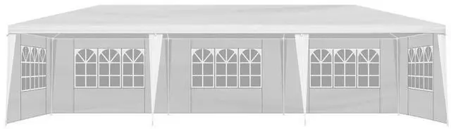 Main image of 10*30FT Wedding Tent with 5 Removable Sidewalls,Outdoor Use for Party,Wedding,Marketplace