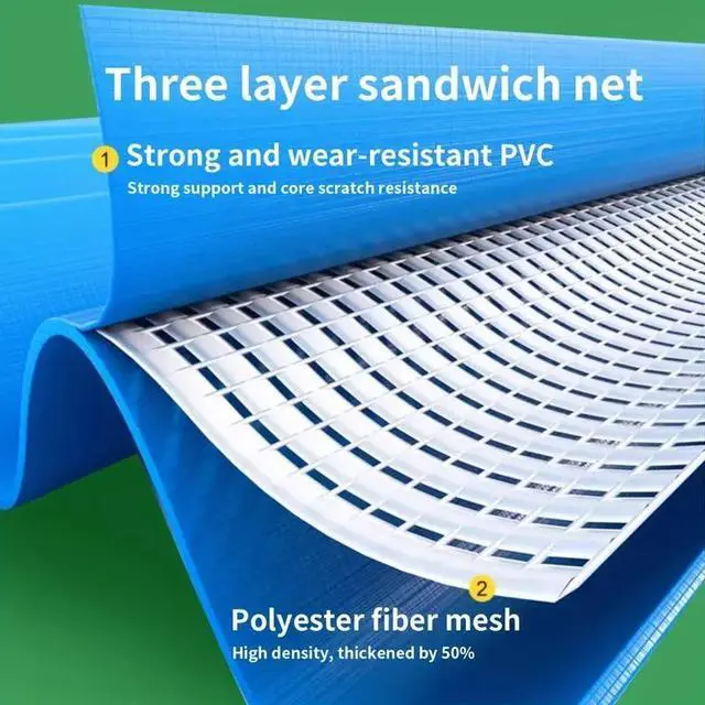 Alt view image 4 of 5 - Inflatable swimming pool 244*63 butterfly inflatable coil mesh pool