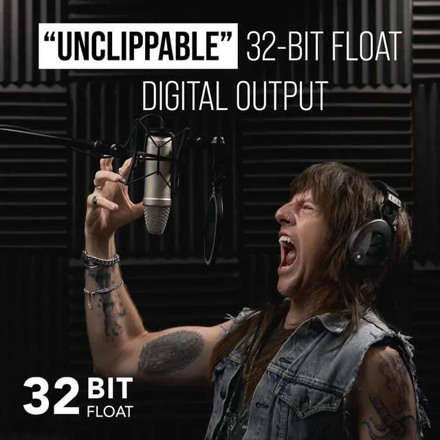 Alt view image 7 of 7 - NT1 5th Generation Large-diaphragm Studio Condenser Microphone with XLR and USB Outputs, Shock Mount and Pop Filter for Music Production, Vocal Recording and Podcasting (Black)