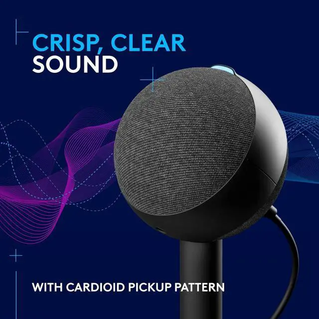 Alt view image 7 of 7 - G335 Wired Gaming Headset + Yeti Orb RGB Gaming Microphone with LIGHTSYNC, USB Mic - White