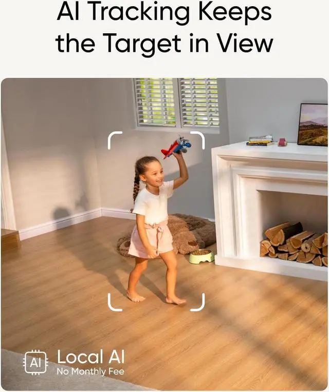 Alt view image 7 of 7 - eufy Security Video Doorbell E340 (Battery Powered), Dual Cameras with Delivery Guard Indoor Cam S350, Dual Cameras, 4K UHD Resolution Security Camera with 8× Zoom and 360° PTZ