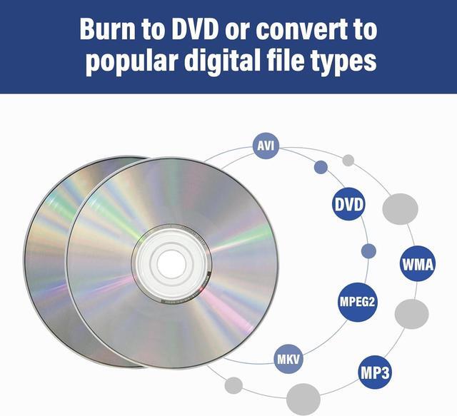 Alt view image 7 of 7 - Video Capture VHS to Digital Converter USB Capture Card Device Convert VHS to Digital for Tape Player Camcorder Camera PC TV OBS for Mac OS Android WinXP/7/8/10