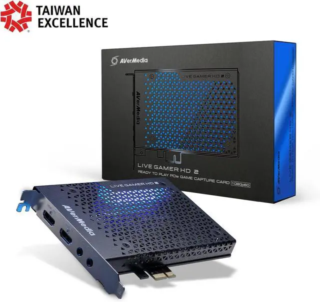 Alt view image 2 of 7 - Live Gamer HD 2-PCIe Internal Game Capture Card, Record and Stream in 1080p 60 with Multi-Card Support, Low-Latency Pass-Through on Xbox series x/s, PS5, Nintendo Switch, Windows 10 (GC570)