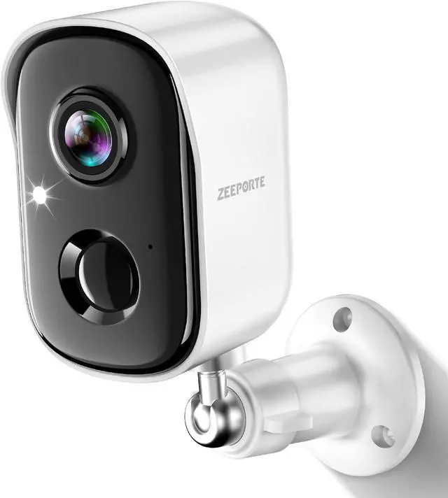 Main image of Security Cameras Wireless Outdoor, 2K Battery Powered Indoor Camera/WiFi Camera for Home Security with AI Motion Detection, Color Night Vision, Spotlight, Siren, Waterproof, SD/Cloud Storage