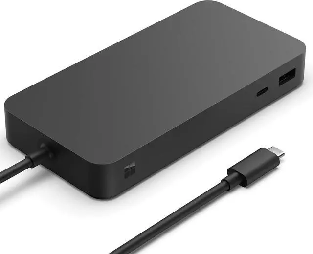 Alt view image 3 of 7 - Microsoft Surface Thunderbolt 4 Dock - High-Speed Docking Station with Dual 4K Monitor Support