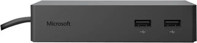 Alt view image 2 of 3 - Microsoft Surface Dock for Surface Pro 3, Surface Pro 4, and Surface Book with 4 USB Ports and Ethernet and USB 3.0 Hardware Interface (Black)