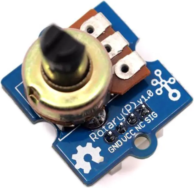 Main image of NGW-1pc Grove - Rotary Angle Sensor (panel mount version), compatible with both Arduino and Raspberry Pi