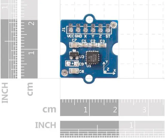 Main image of NGW-1pc Grove - ADXL335- 3-Axis Analog Accelerometer (±3g)