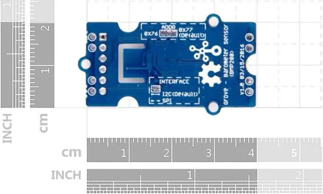 Alt view image 5 of 5 - NGW-1pc Grove Temperature and Barometer Sensor (BMP280) - Supports I2C and SPI