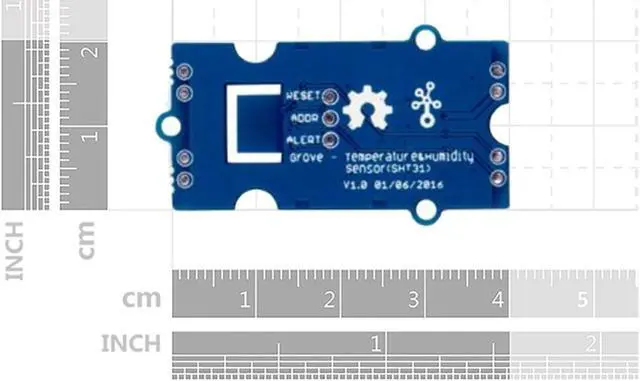 Alt view image 5 of 5 - NGW-1pc Grove - Temperature&Humidity Sensor (SHT31), I2C, ±2% RH and ±0.3°C Temp, ideal for Smart Home, Industrial Automation