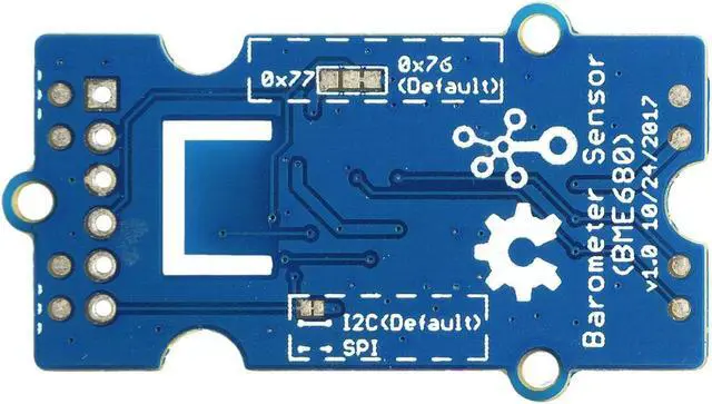 Alt view image 3 of 5 - NGW-1pc Grove - Temperature, Humidity, Pressure and Gas Sensor for Arduino - BME680