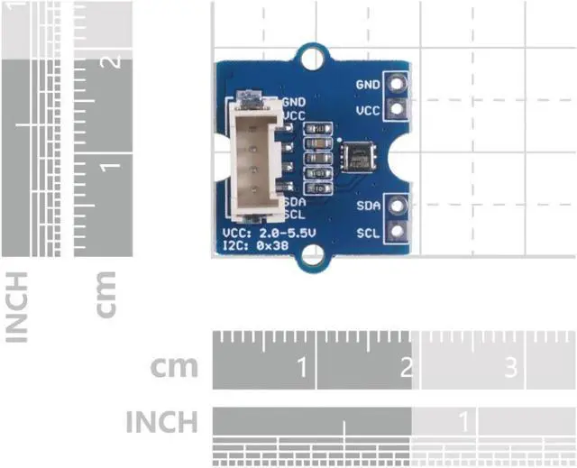 Alt view image 5 of 5 - NGW-1pc Grove - AHT20 I2C Industrial Grade Temperature and Humidity Sensor