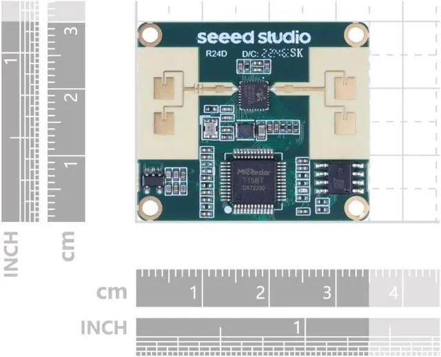 Alt view image 5 of 5 - NGW-1pc 24GHz mmWave Sensor - Human Static Presence Module Lite - human presence, FMCW, Configurable Underlying Parameter, Arduino support, Home Assistant, ESPHome