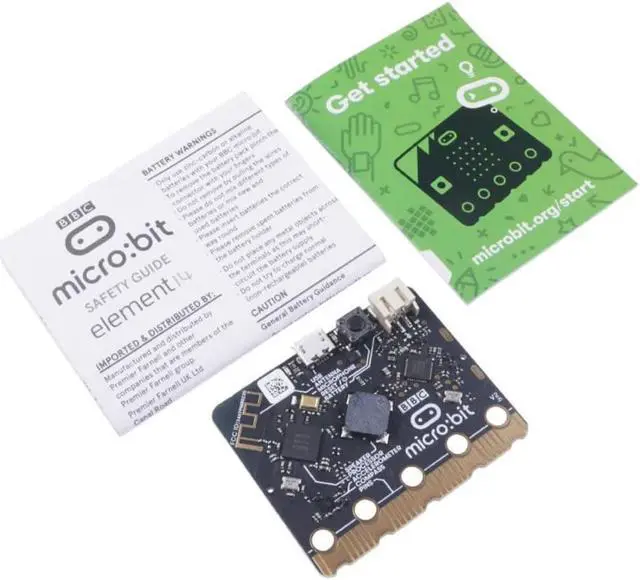 Alt view image 5 of 7 - NGW-1pc Micro:Bit V2.2- Card size MCU with Onboard Speaker, Accelerometer, MEMS microphone,2.4GHz radio/ BLE 5.0