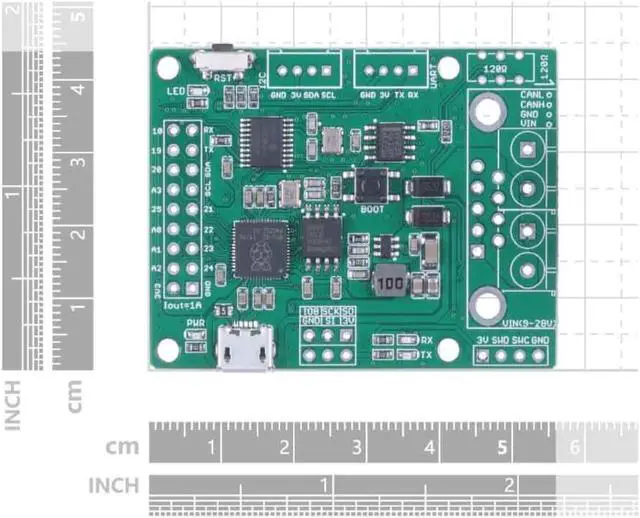 Alt view image 5 of 7 - NGW-1pc CANBed - CAN-Bus RP2040 development board Compatible with Arduino