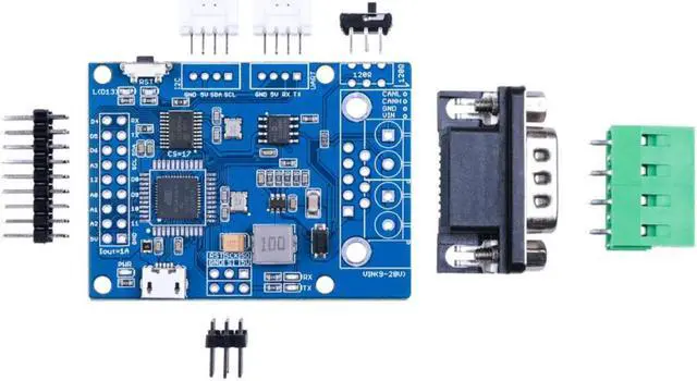 Alt view image 2 of 6 - NGW-1pc CANBed - CAN-BUS Development Kit Compatible with Arduino(ATmega32U4 with MCP2515 and MCP2551)