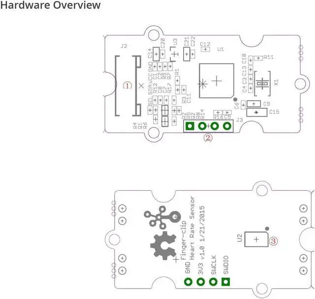 Alt view image 5 of 6 - NGW-1pc Grove - Finger-clip Heart Rate Sensor