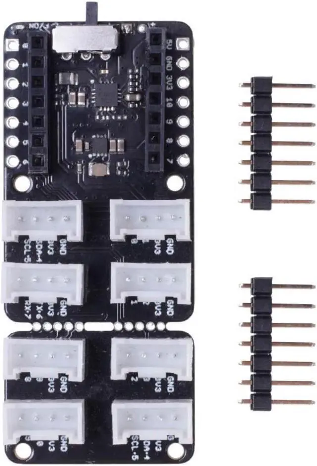 Alt view image 4 of 7 - NGW-1pc Grove Base for XIAO - with embedded battery management chip