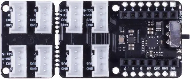 Alt view image 2 of 7 - NGW-1pc Grove Base for XIAO - with embedded battery management chip