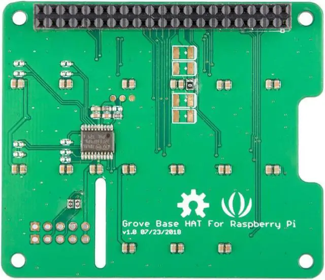 Alt view image 3 of 5 - NGW-1pc Grove Base Hat for Raspberry Pi - 24-Pin GPIO maintain, Grove interface for 3× I2C, 1× UART, 6× Digital, 4× Analog, SWD Debug interface, 1x PWM Port