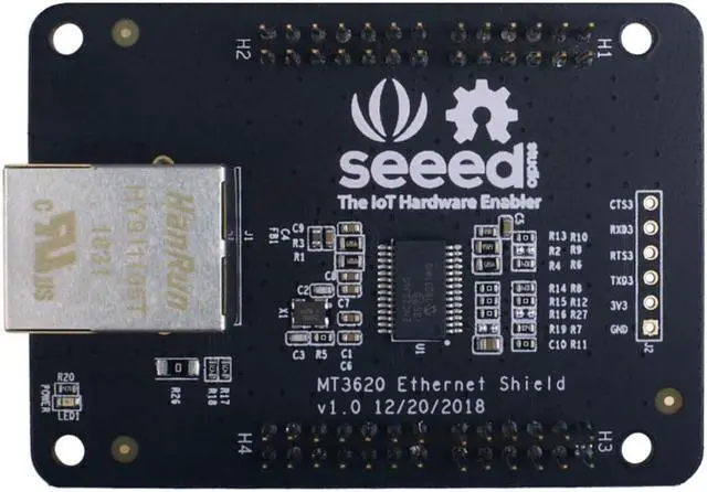 Alt view image 3 of 6 - NGW-1pc MT3620 Ethernet Shield v1.0