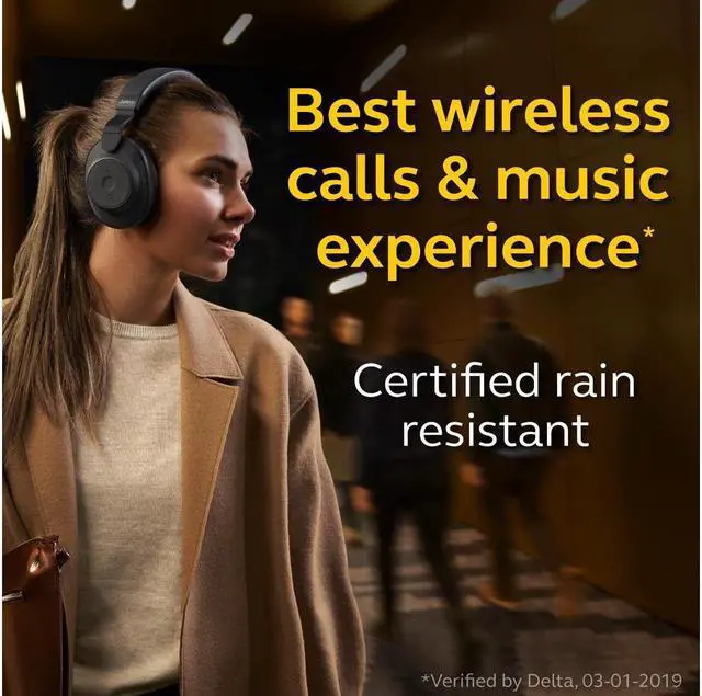 Alt view image 4 of 5 - Jabra Elite 85h Wireless Stereo ANC Headphones Navy