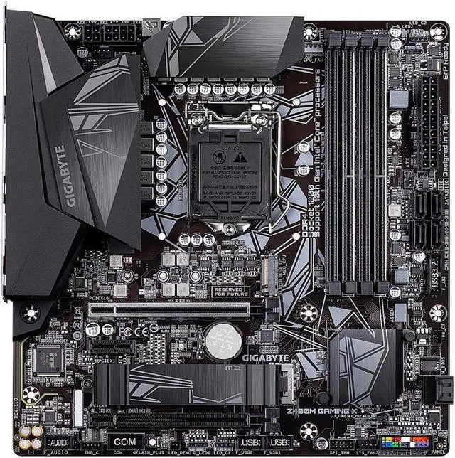 Refurbished: GIGABYTE Z490M GAMING X LGA 1200 Intel Z490 Micro-ATX