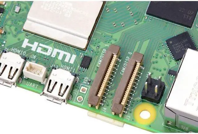 Alt view image 3 of 3 - Raspberry Pi 5 4GB Single Board 2.4GHz Quad-core 64-bit Arm Cortex-A76 CPU