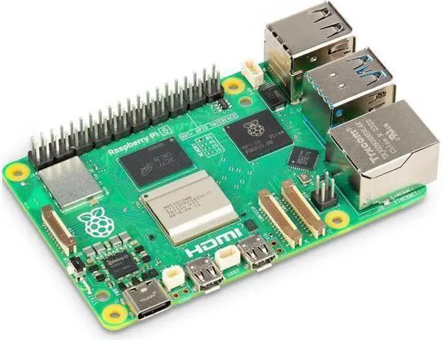 Main image of Raspberry Pi 5 4GB Single Board 2.4GHz Quad-core 64-bit Arm Cortex-A76 CPU