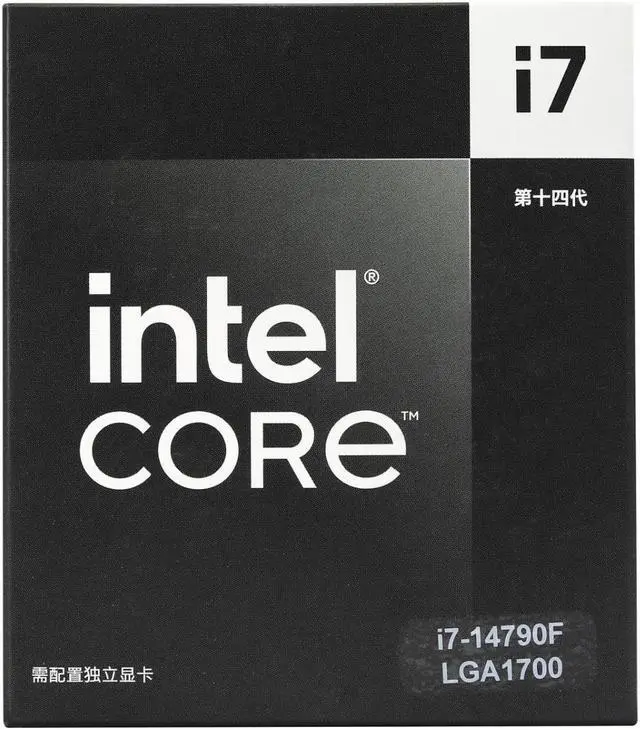 Main image of Intel Core i7-14790F Raptor Lake Desktop Processor Game Special Edition i7 14th Gen, 16 Cores up to 5.4 GHz Turbo LGA 1700 65W Without Graphics and Fan -Black Box
