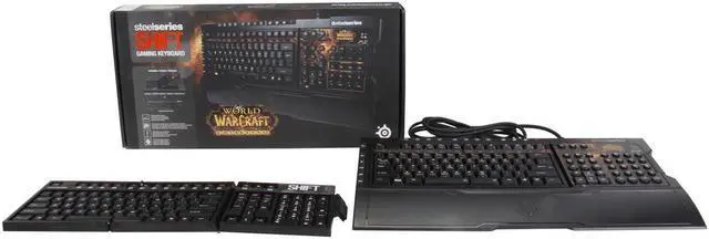 Alt view image 5 of 5 - SteelSeries Shift World of Warcraft: Cataclysm Keyboard