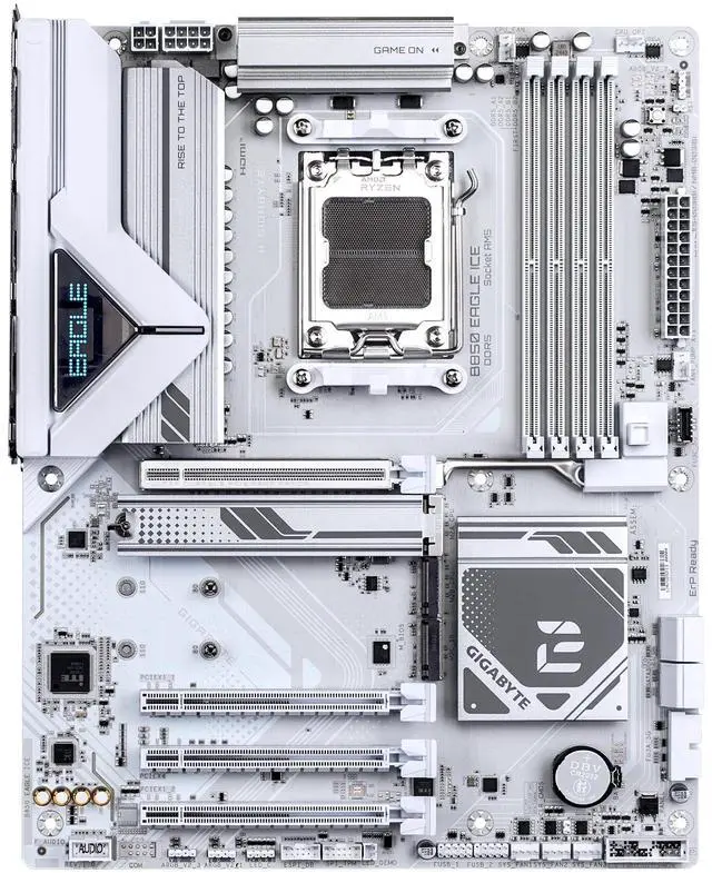 Main image of GIGABYTE B850 EAGLE WF7 ICE AM5 AMD B850 ATX Motherboard