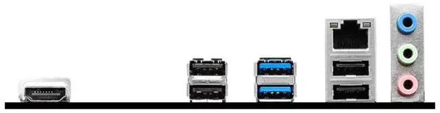 Alt view image 5 of 5 - MSI PRO H610M-S WIFI DDR4 LGA 1700 Intel H610 SATA 6Gb/s Micro ATX Intel Motherboard