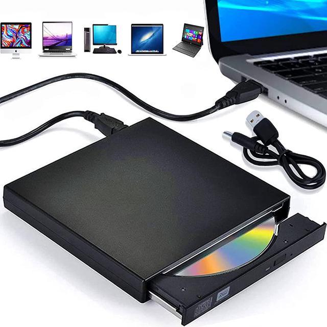 LECTOR CD DVD EXTERNO USB 2.0