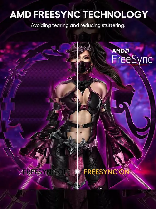 Alt view image 7 of 7 - EVICIV 18.5" 120Hz Touchscreen Portable Monitor 1080P 100% sRGB Gaming Monitor For Xbox PS Gaming Switch