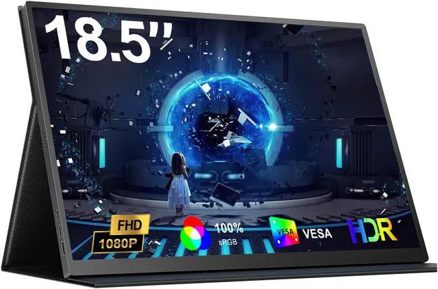 Main image of NEWSOUL 18.5" 1080P Portable Monitor Switch Display Second Screen For Game Xbox PS5