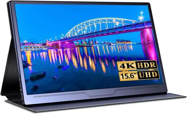 Main image of NEWSOUL 4K Portable Monitor, 15.6'' UHD IPS 3840 x 2160 USB C Monitor For Laptop Macbook