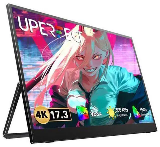 Main image of Uperfect 17.3" 4K UHD IPS Portable Monitor 100% AdobeRGB 500 Nits FreeSync HDR VESA Mountable
