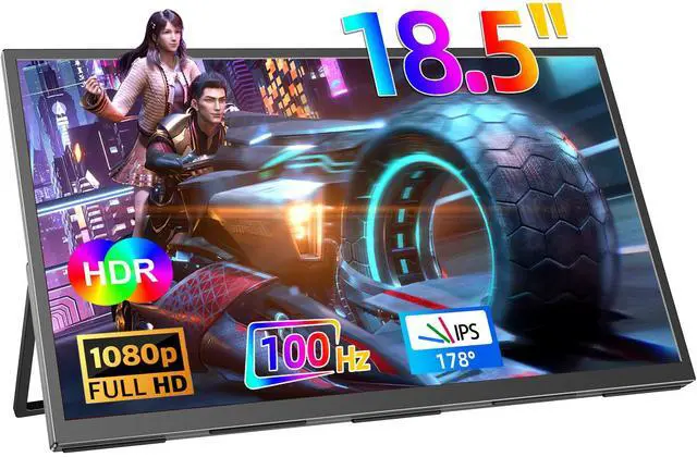 Main image of Newsoul 18.5" Portable Monitor 1080P FHD Display HDMI 2*Type C 100% sRGB