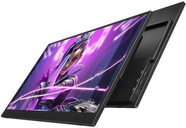 Alt view image 4 of 7 - Newsoul 17.3" 4K UHD Computer Gaming Monitor  100% AdobeRGB, 500 Nits HDR, FreeSync, IPS Panel, HDMI/Dual Type-C, VESA Mountable for Designers, PC, Mac