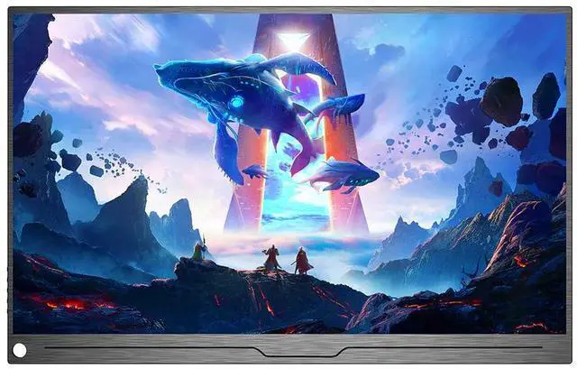 Alt view image 3 of 6 - Newsoul 18" 2K 144Hz Gaming Monitor - 100% DCI-P3, HDR, FreeSync, VESA Mount, Eye-Care - for PC, PS5, Xbox